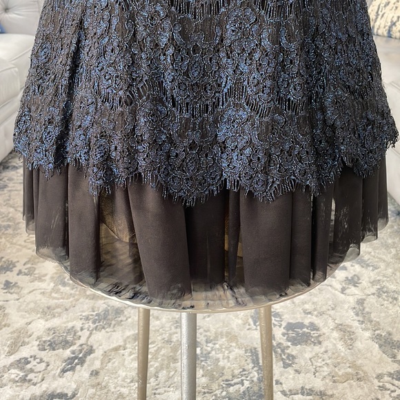 🌺🌺Betsy & Adam Beautiful Women’s Lace Dress Size Small 🌺🌺🌺 - Picture 4 of 12